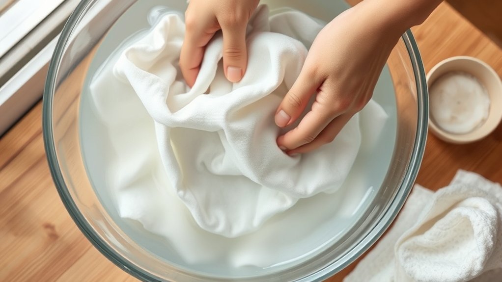 cautious hand washing advice