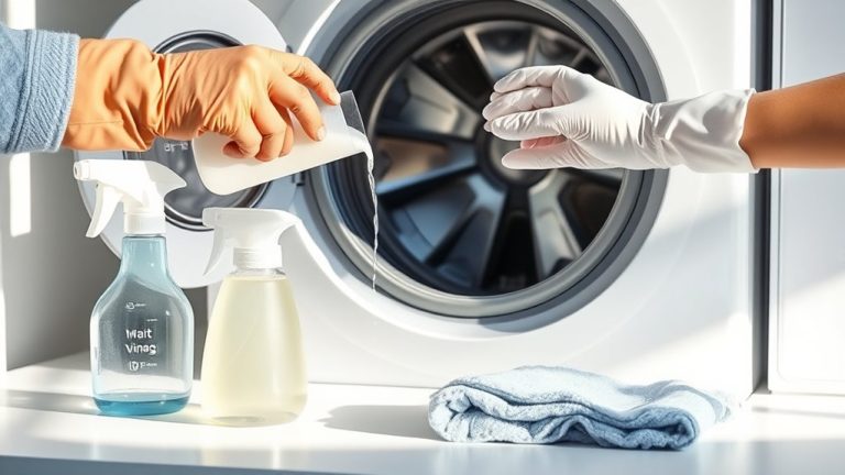 clean and disinfect washer