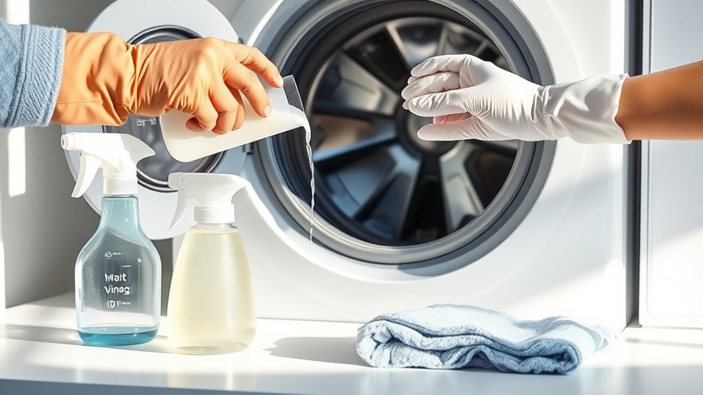 clean and disinfect washer