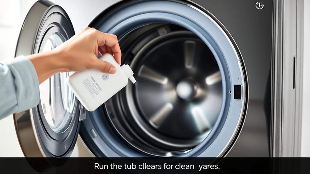 clean lg washer monthly