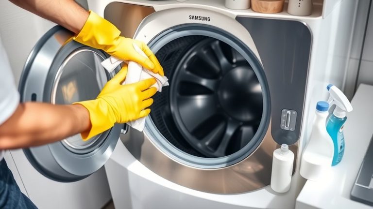 clean samsung top loader