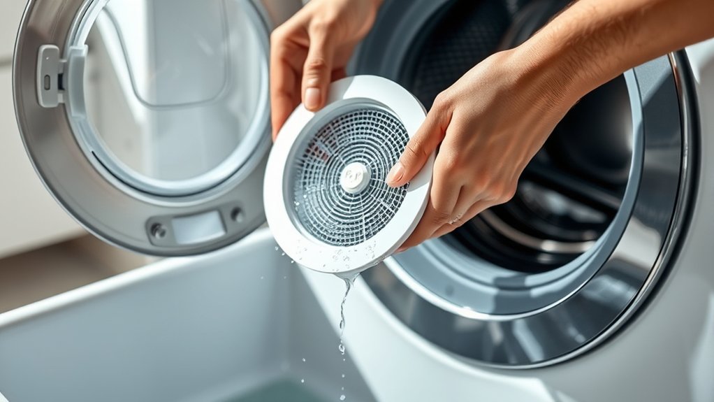 clean samsung washer filter