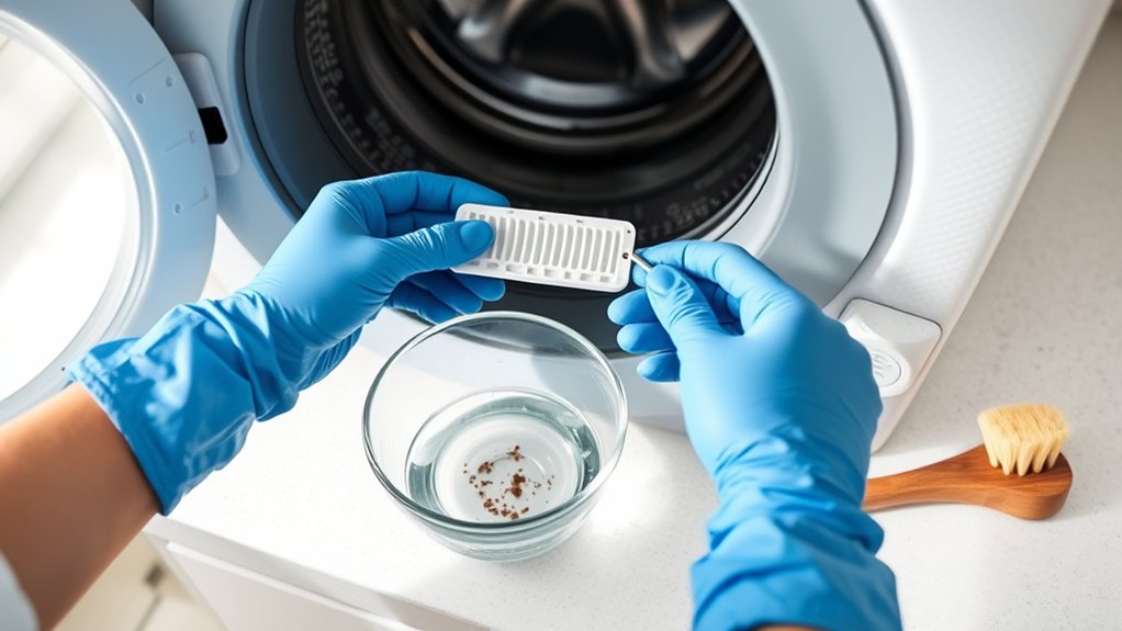 clean washer drain pump