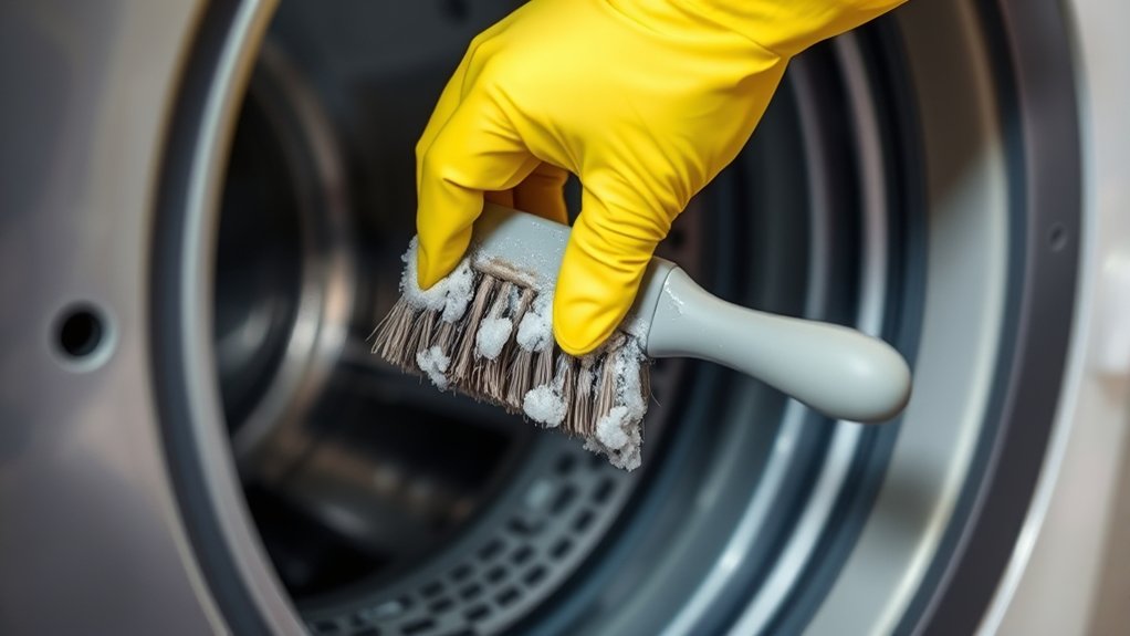 clean washer gasket regularly