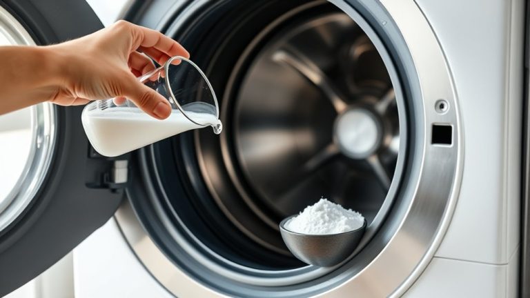 clean washing machine vinegar