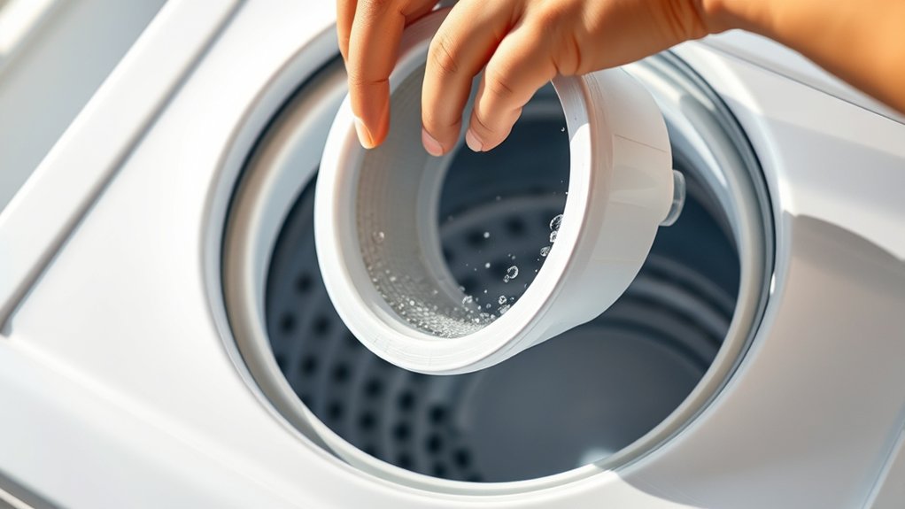 clean whirlpool top loader filter