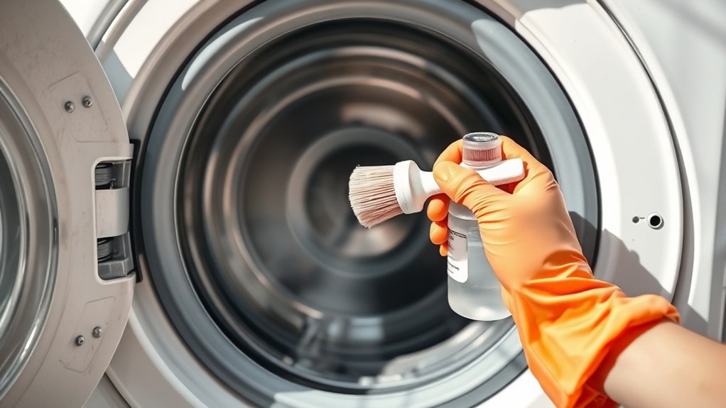 cleaning front load seal