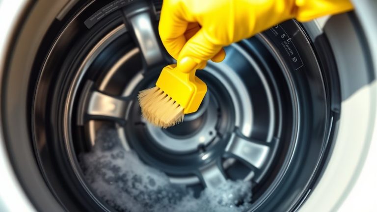 cleaning washing machine agitator