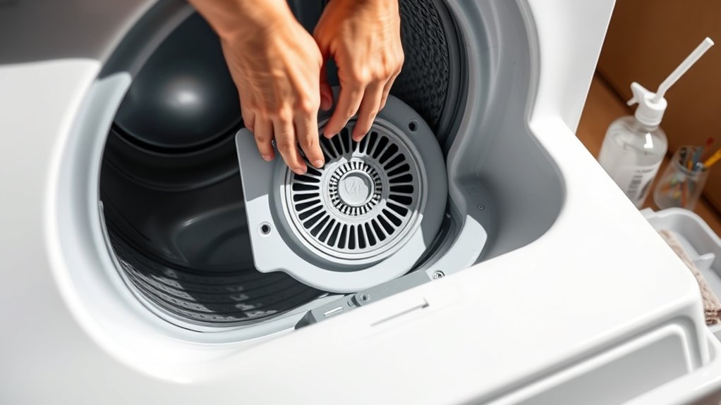 drain pump filter maintenance