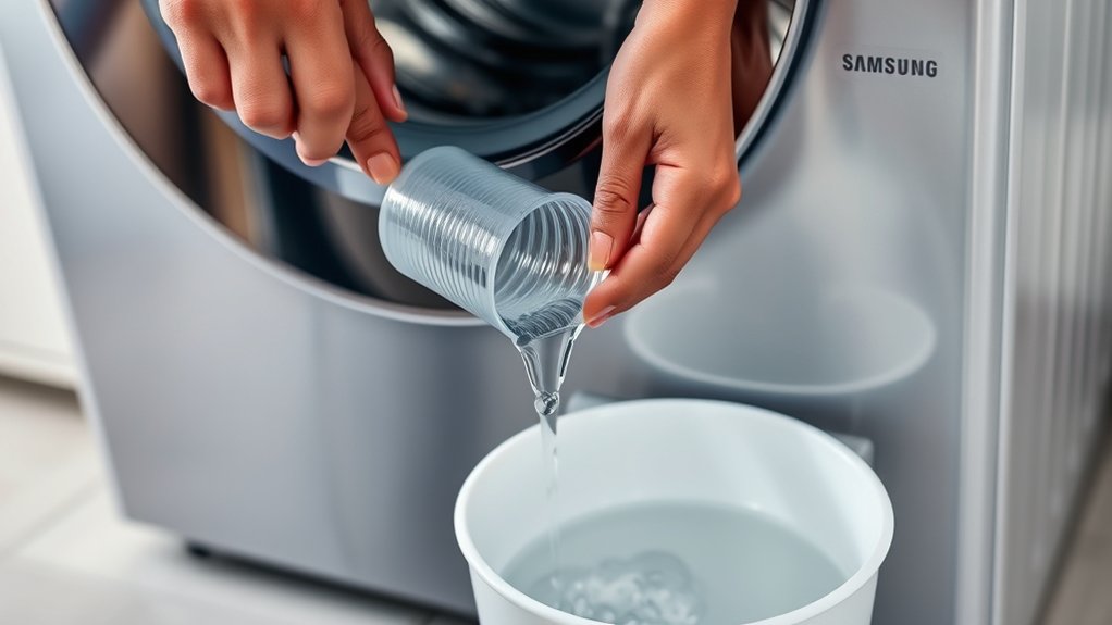 drain washer filter hose