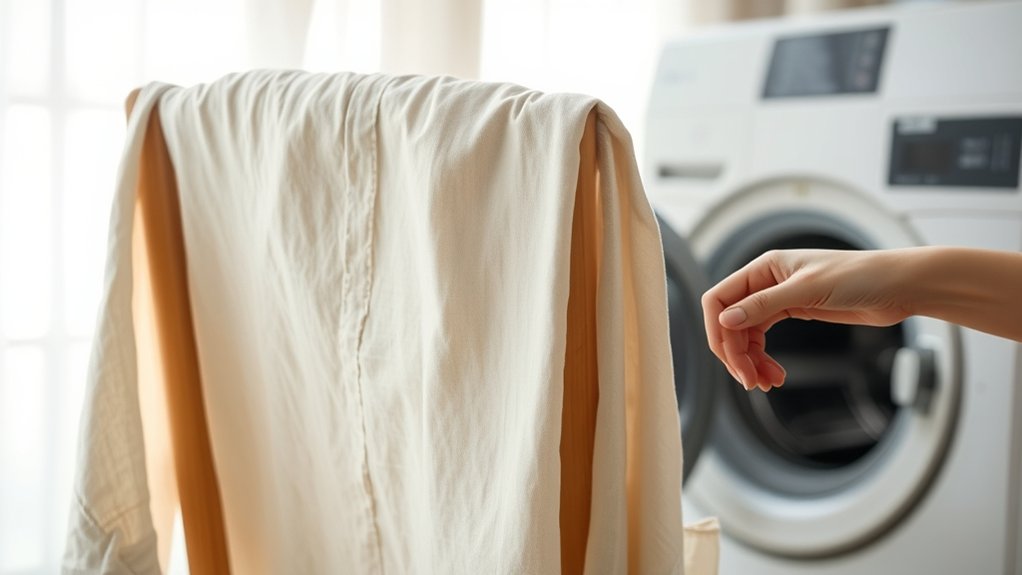 dry clean delicate structured linens