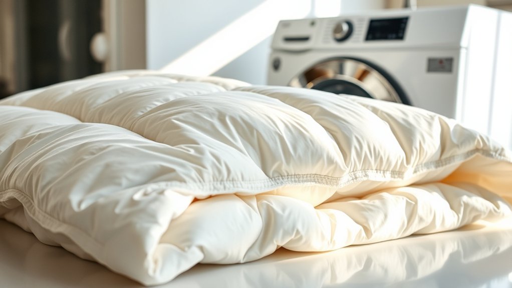 dry cleaning can damage down