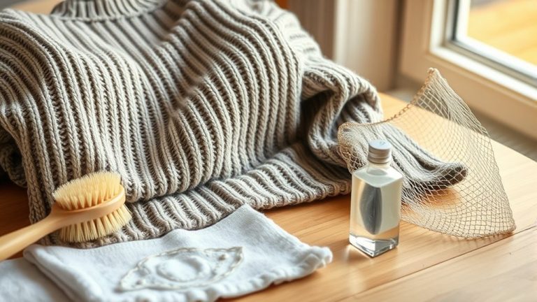 dry cleaning sweaters properly