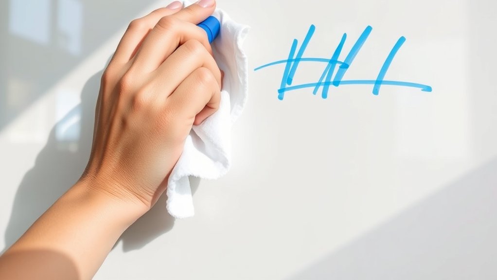 erase markers from walls