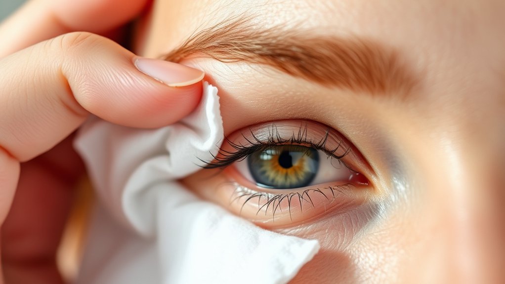 eyelid hygiene prevents gland blockage