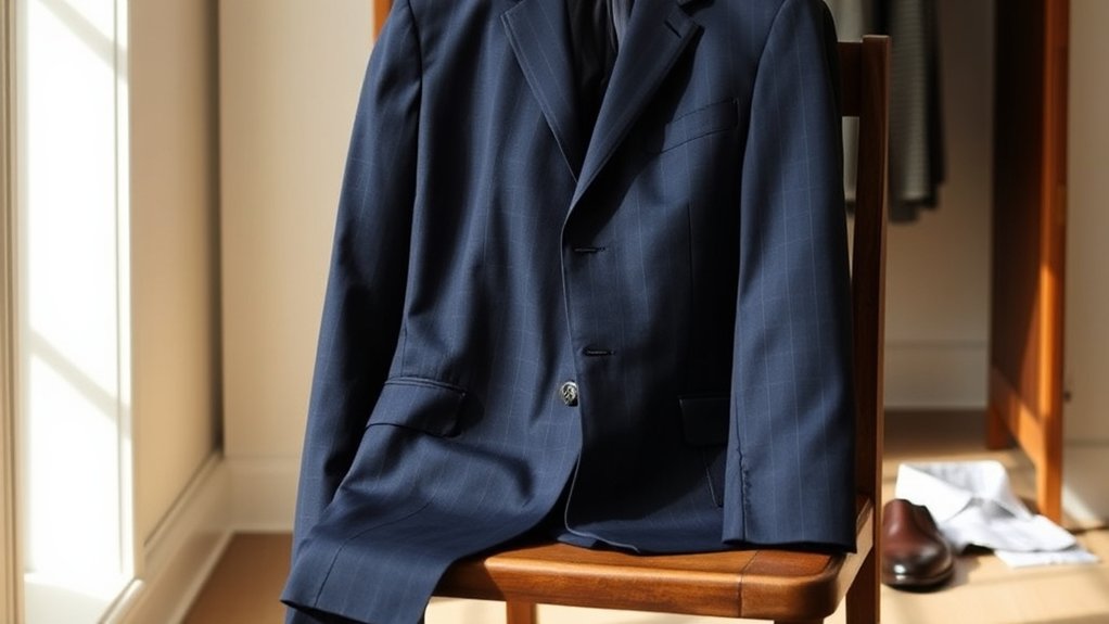 frequency of suit cleaning