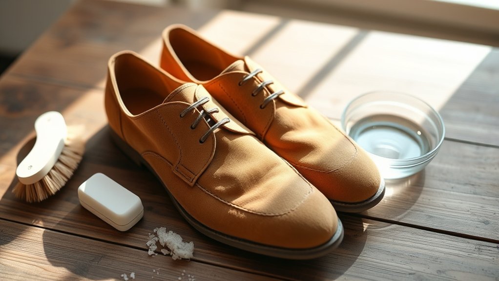 gentle brushing mild cleaning