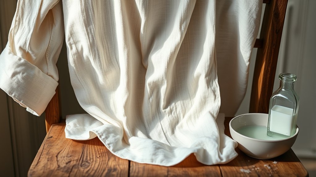 gentle care preserves linen