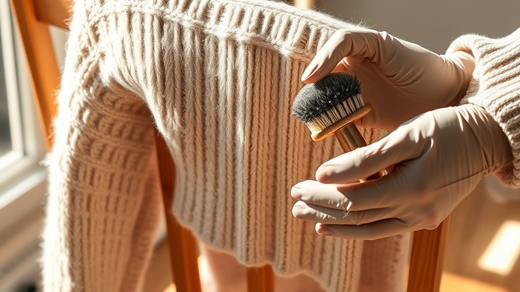 gentle cleaning preserves softness