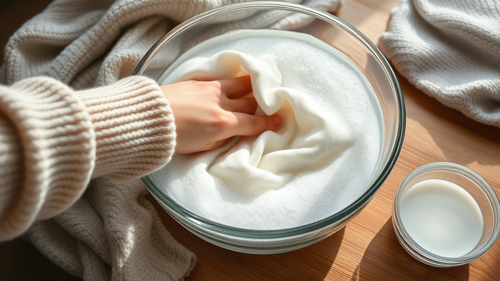 gentle handwashing air dry