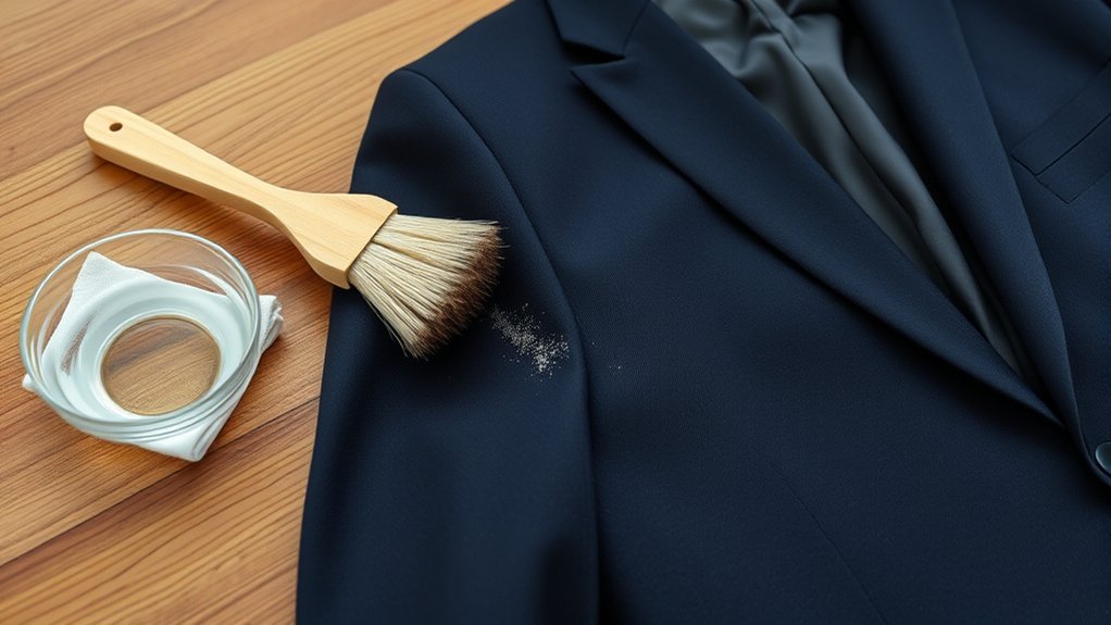 inspect clean pre treat suit