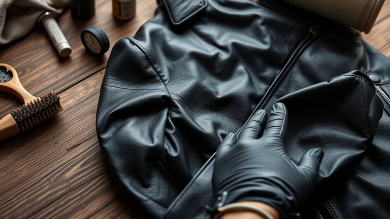 leather jacket dry cleaning