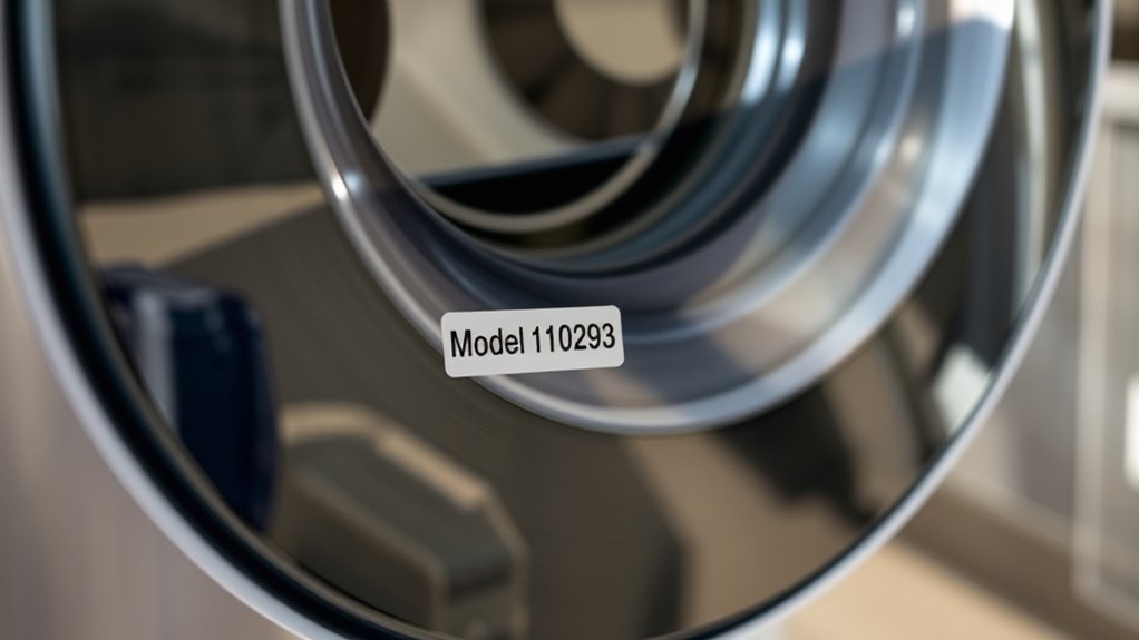 locate washer model number
