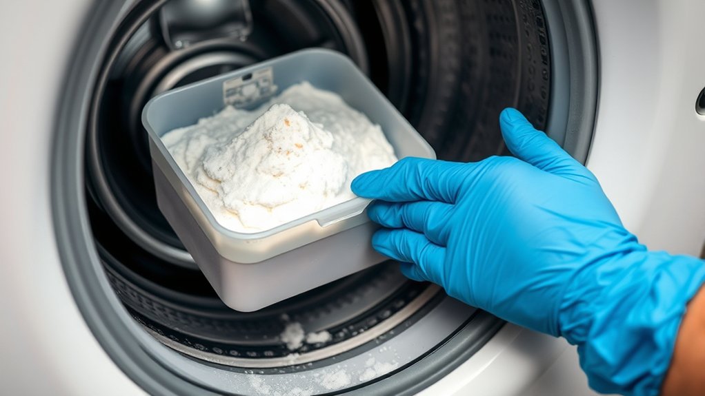 maintain washer cleanliness regularly