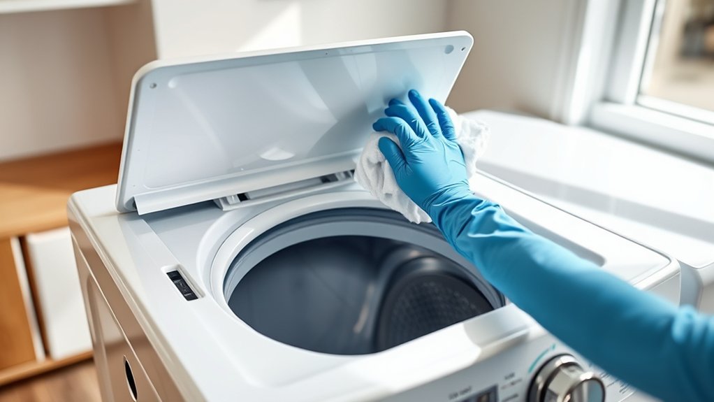 maintain washer freshness regularly