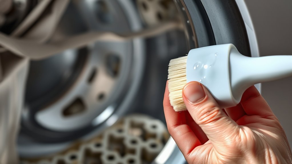 maintain washer gasket hygiene