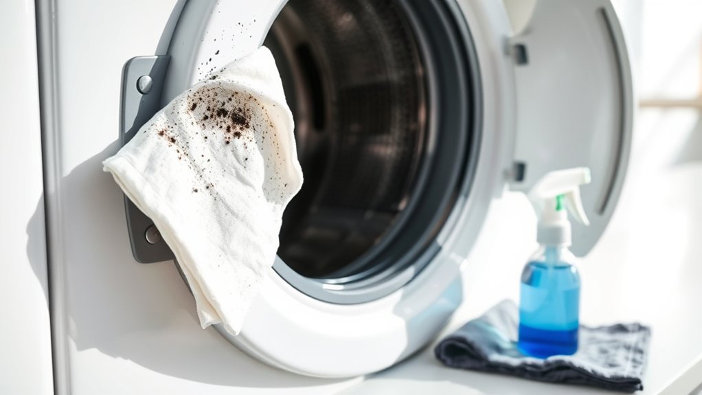 mold removal from washing machine