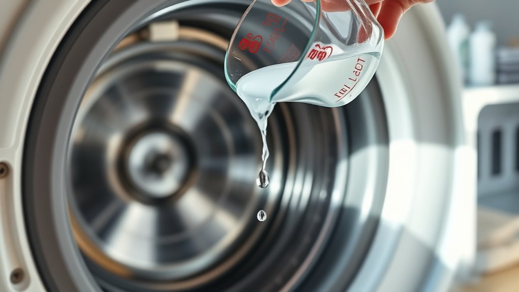 monthly bleach cycle maintenance