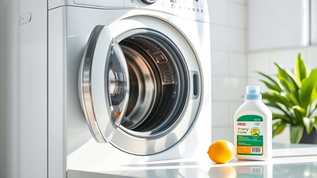 monthly front loader cleaning routine