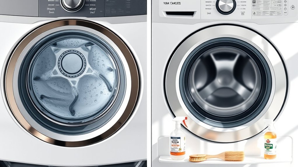 monthly machine cleaning routine