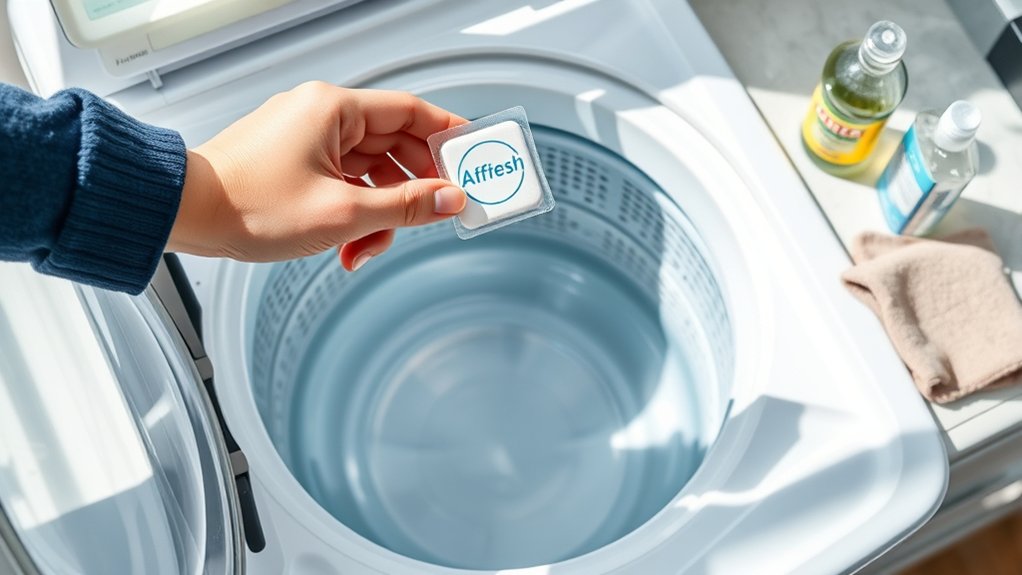 monthly washer cleaning routine