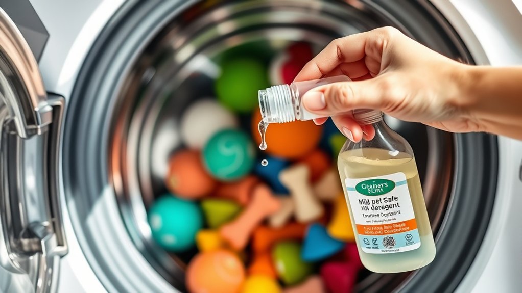 pet safe laundry detergent selection