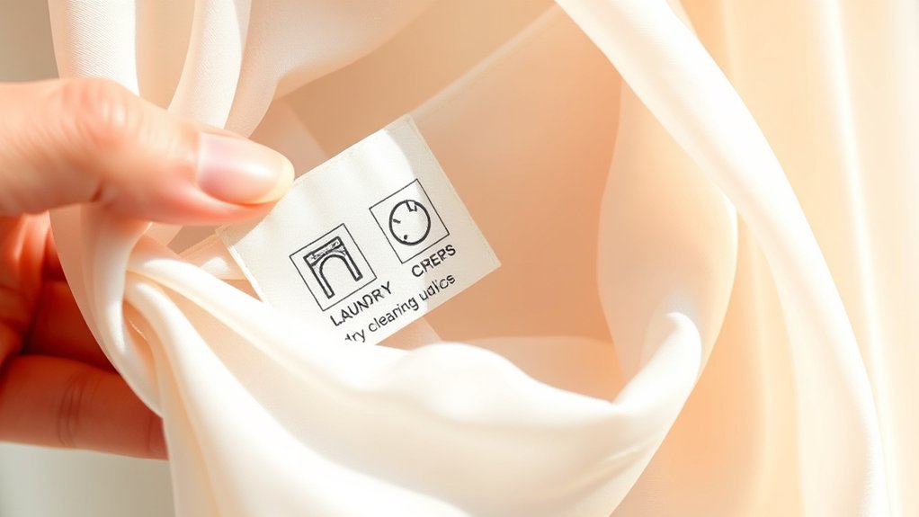 polyester dry cleaning symbols