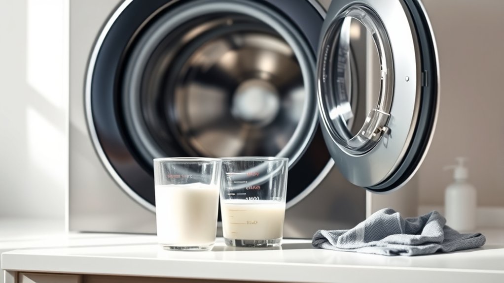 prepare washer for bleach