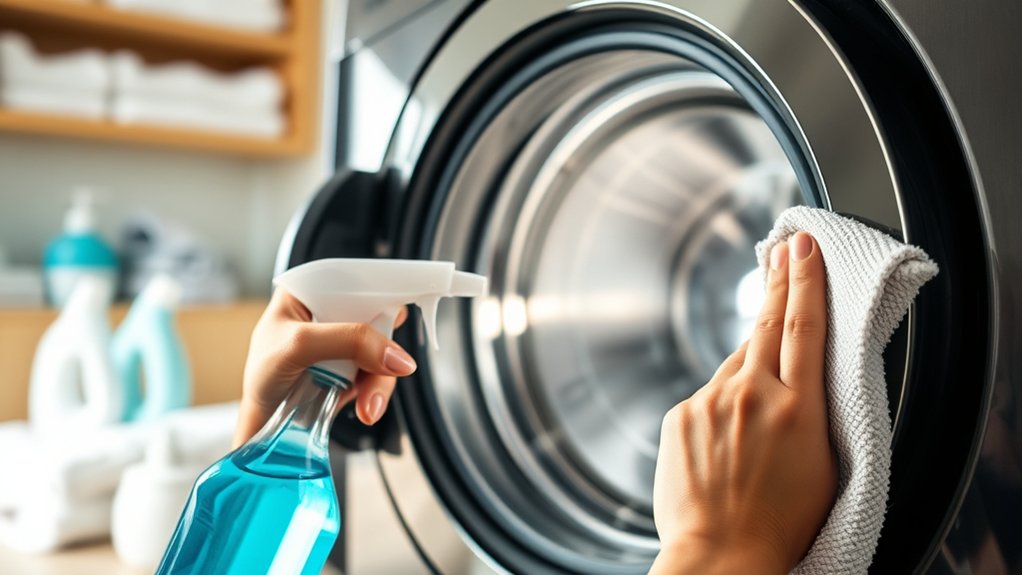 regular washing machine maintenance