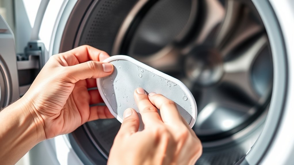 regularly clean washing machine