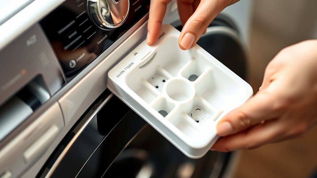 remove and clean dispenser