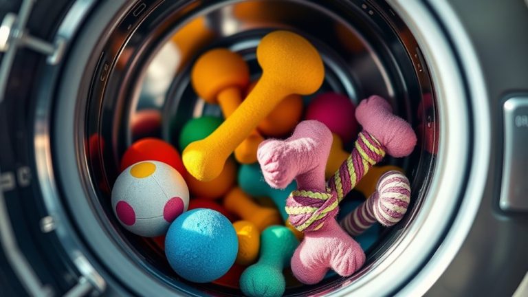 safe washing for dog toys
