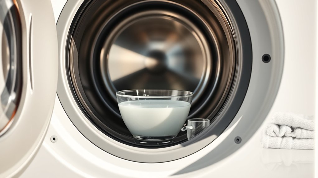 sanitize washing machine vinegar