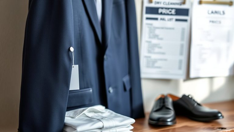 suit dry cleaning costs