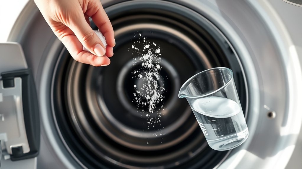 vinegar and baking soda cleaning