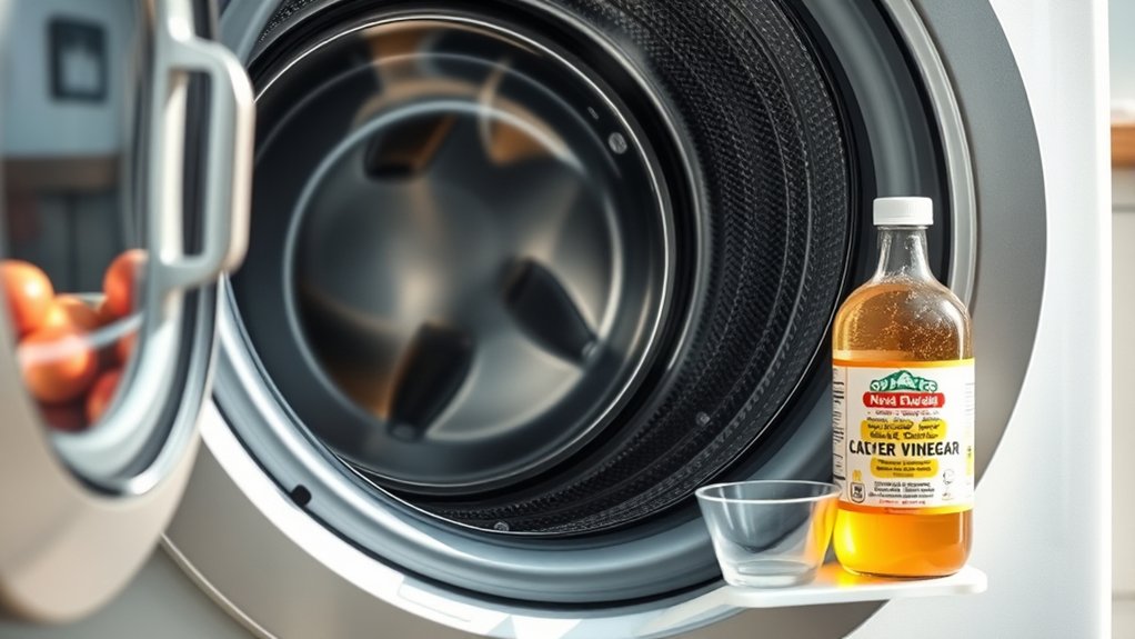 vinegar cleaning for washers