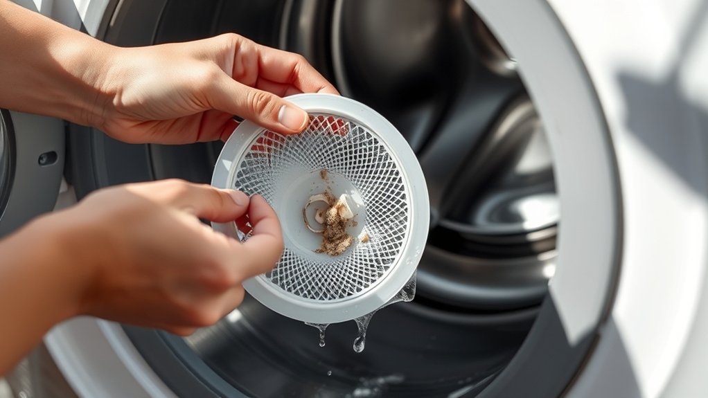 washing machine filter maintenance frequency