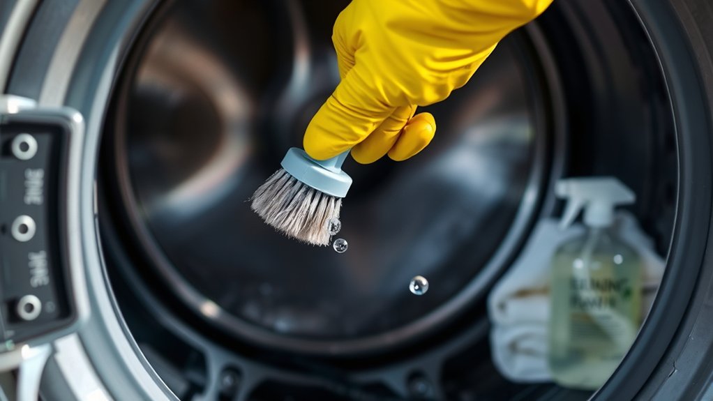 washing machine gasket cleaning tips