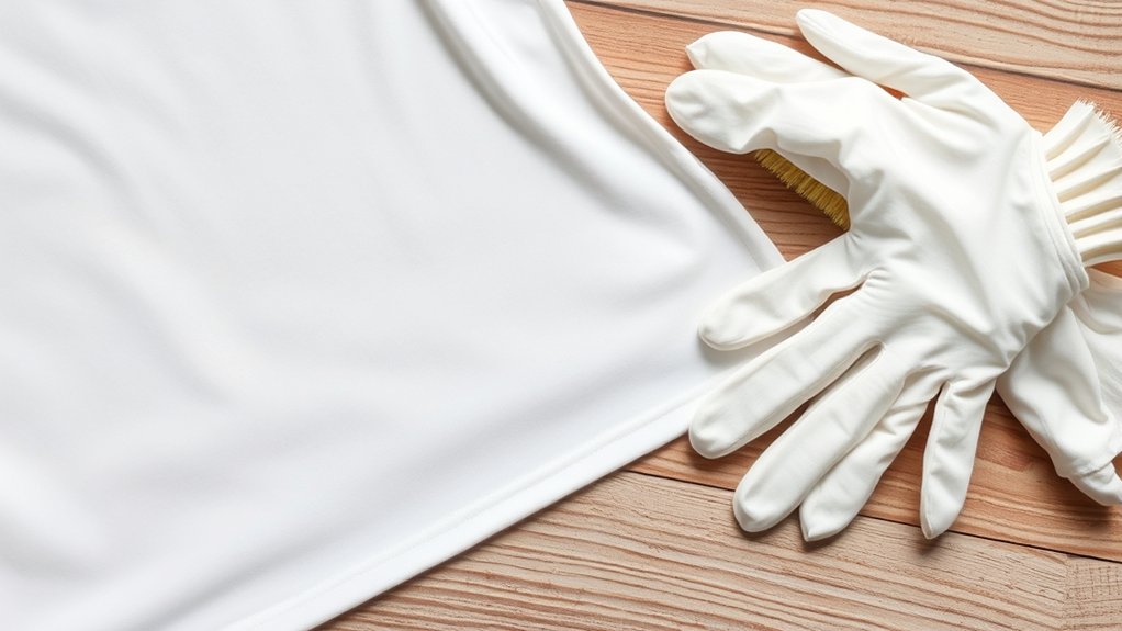 avoid harsh chemicals and heat