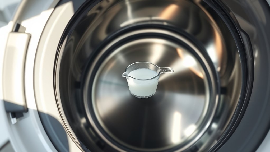 bleach cleaning for washing machines
